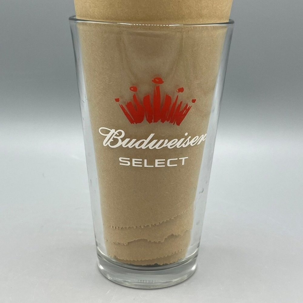 Budweiser Select Pint 16 Oz. Beer Drinking Glass Anheuser Busch